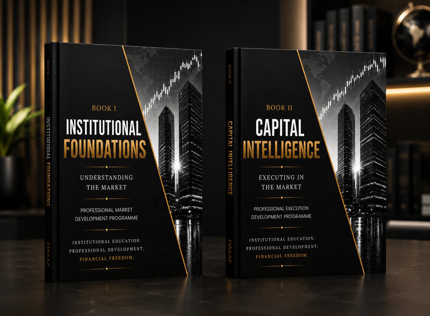 Institutional Foundations and Capital Intelligence, the two volumes of the FinLeap curriculum